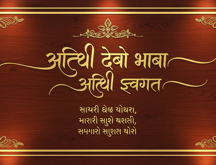 Atithi Swagat Shayari in Gujarati
