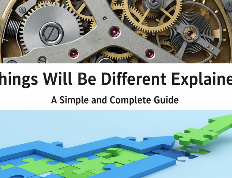 Things Will Be Different Explained