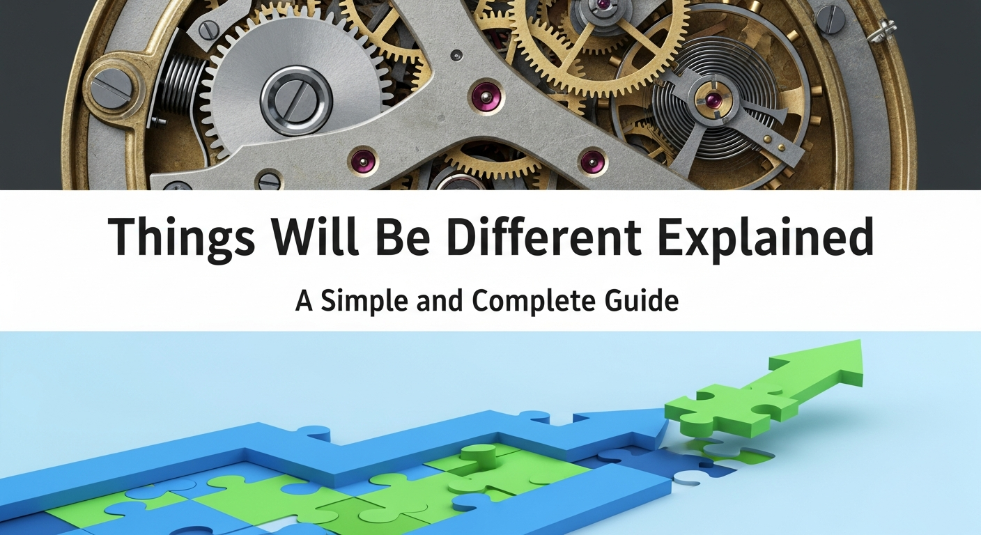 Things Will Be Different Explained