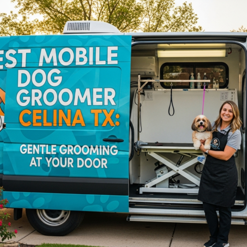 Best Mobile Dog Groomer Celina TX