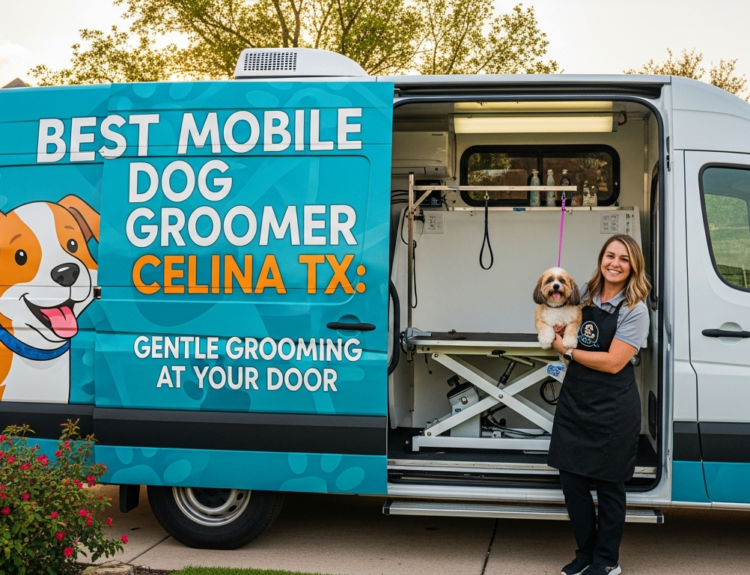 Best Mobile Dog Groomer Celina TX